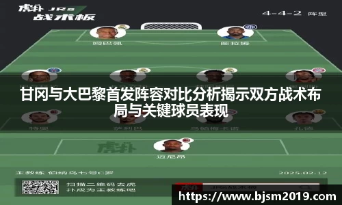 甘冈与大巴黎首发阵容对比分析揭示双方战术布局与关键球员表现